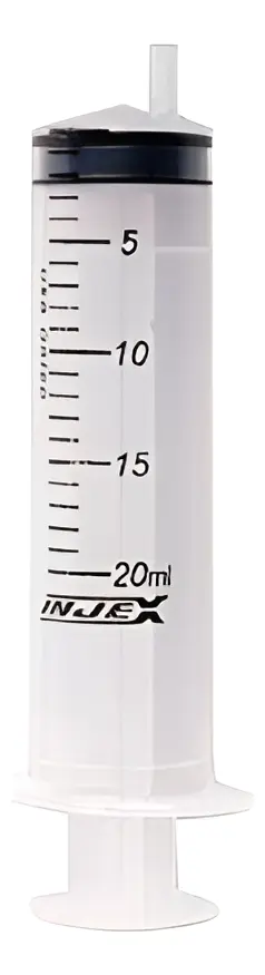 SERINGA DE 20ML BICO SLIP SEM AG 300 UN/C...